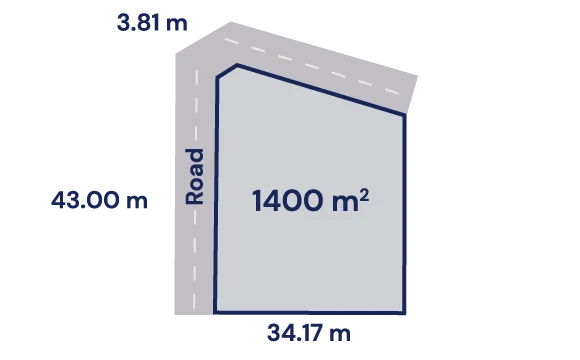 Plot №1 dimensions