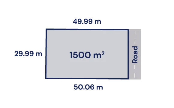 Plot №19 dimensions
