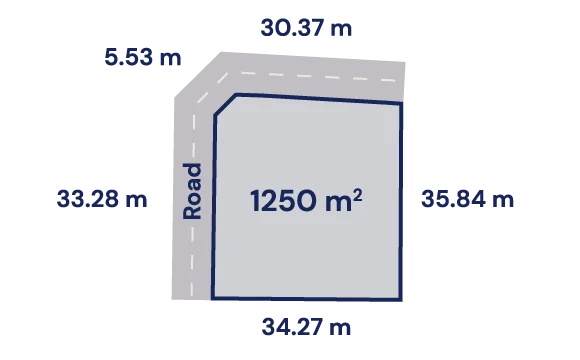 Plot №25 dimensions