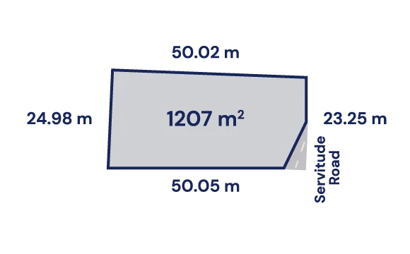Plot №38 dimensions